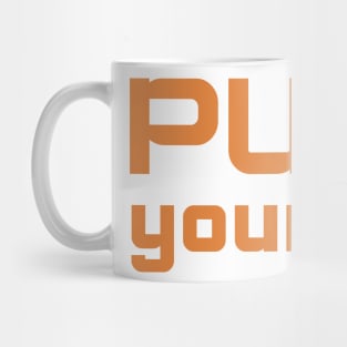 "push" Mug